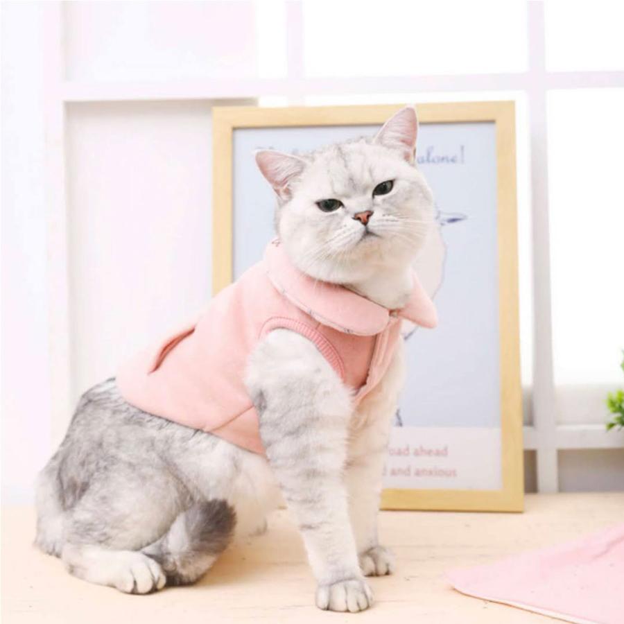 猫 服 猫服 ペット服 冬服 おしゃれ 着せやすい 猫の服 Untoutou 暖か ワンピース 飾りポケット ピンク パープル Pcl0169 Pet Life インテリア Moa Glow 通販 Yahoo ショッピング