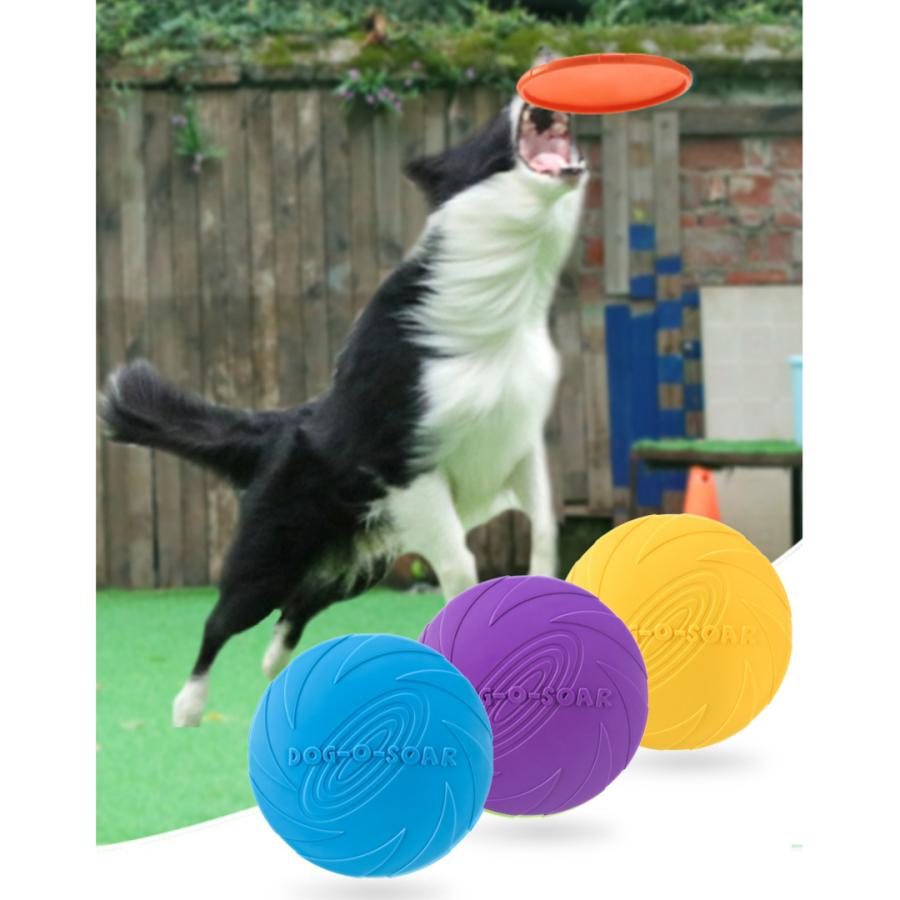 投げる玩具 犬用 ペットトイ 玩具 犬用フリスビー フライングディスク 中型犬 大型犬 小型犬 ペット用おもちゃ 運動不足解消