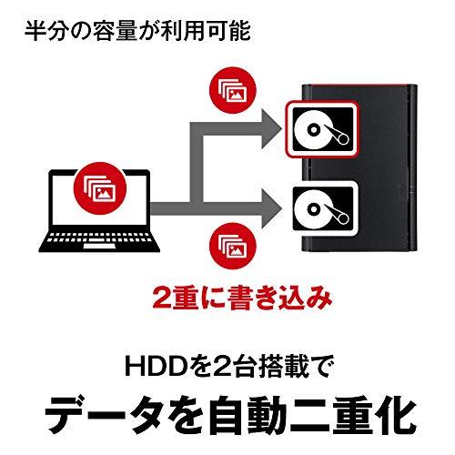 BUFFALO NAS スマホ/タブレット/PC対応 ネットワークHDD 2TB LS220D0202G 【データを守るRAID1対応モデル】 2TB LS220D0202G