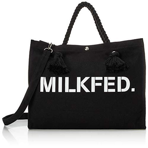 [ミルクフェド] バック ROPE HANDLE2WAY BAG MILKFED 103203053020 ガールズ BLACK