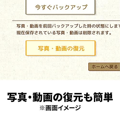 BUFFALO おもいでばこ 安心バックアップキット 2TB PD-BK2TB2 PD 2TB BK2TB2