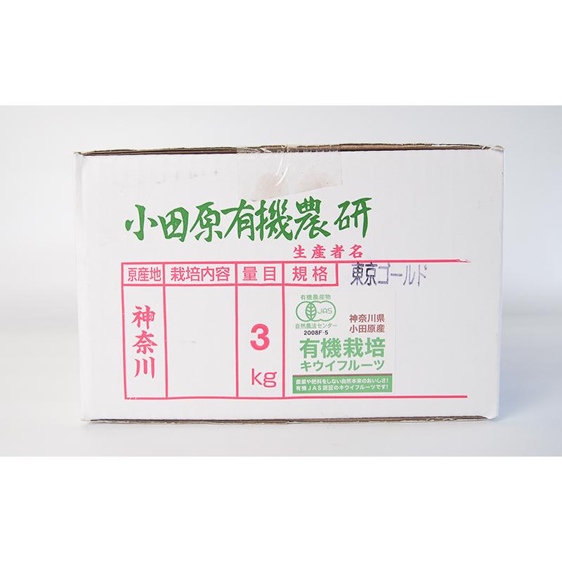 有機キウイフルーツ　東京ゴールド　３ｋｇ　Ｓ〜Ｍサイズ　神奈川県小田原産【送料無料　オーガニック　有機ＪＡＳ】 | オーガニック | 11