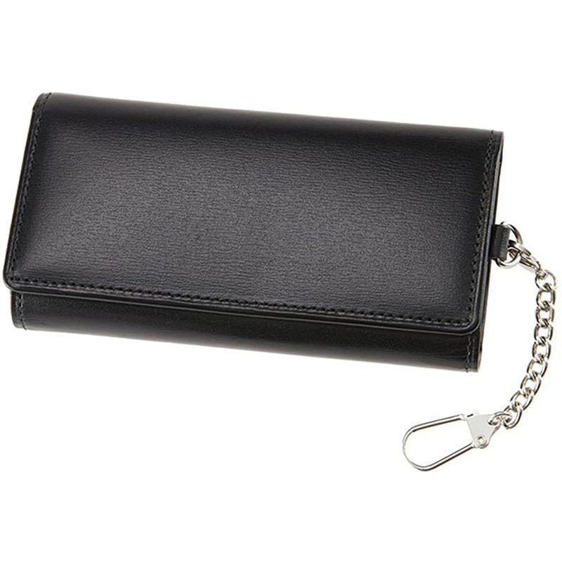 新春セール CYPRIS COLLECTIONキーケースボックスカーフ＆リンピッドカーフ 4684(ブラック×レッド) 【2043473572】(11313円)