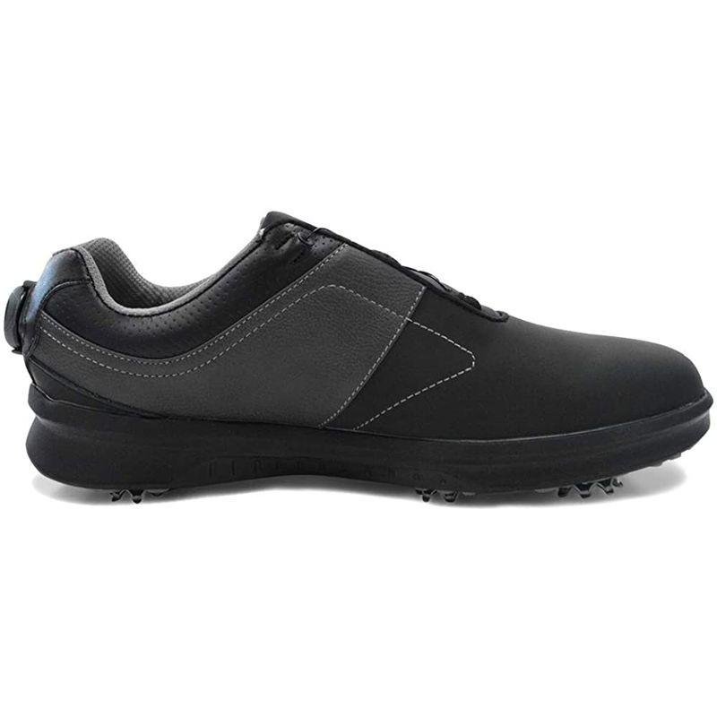 フットジョイ FJ ゴルフシューズ JFCONTOUR BOA ダイヤル式 メンズ 靴 (27.5cm， ブラック/チャコール) FJ ゴルフシューズ JFCONTOUR BOA ダイヤル式 メンズ 靴 5cm， ブラック/チャコール