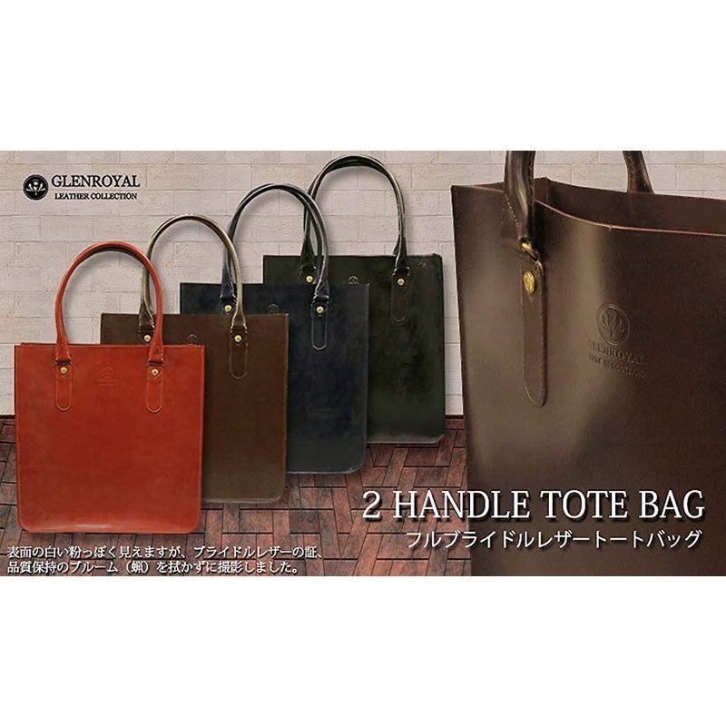 グレンロイヤルGLENROYAL 2 HANDLE TOTE BAG トートバッグ 01-6087 ...