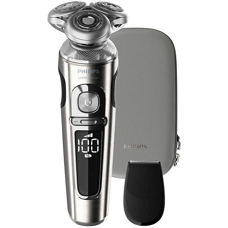 【最終値下げ】 フィリップスS9000 プレステージ メンズ電気シェーバー72枚刃 回転式お風呂剃り&丸洗い可 SP9820/12 【HOV8419330450】(30116円)