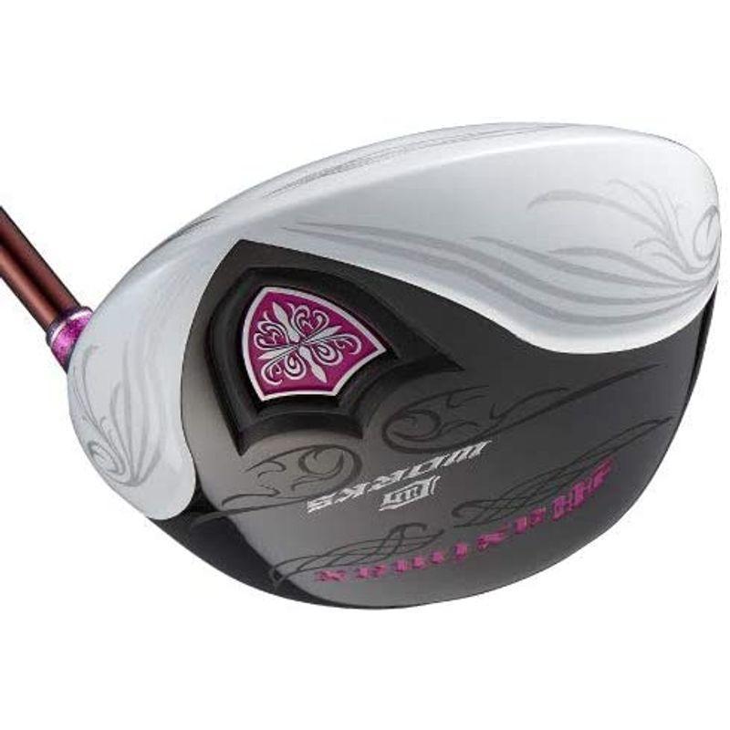 ✨美品✨ WORKS GOLF(ワークス ゴルフ) 女性用 超高反発ドライバー エレガントマキシマックス レディ USTマミヤ プレミアATTASシャ 【6949375746】(24858円)