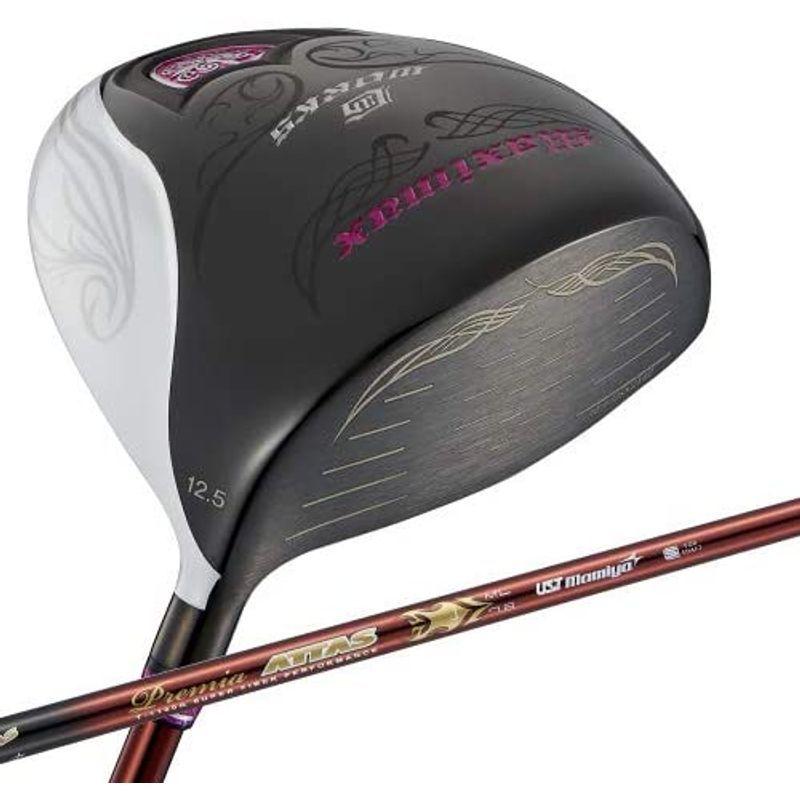 ✨美品✨ WORKS GOLF(ワークス ゴルフ) 女性用 超高反発ドライバー エレガントマキシマックス レディ USTマミヤ プレミアATTASシャ 【6949375746】(24858円)