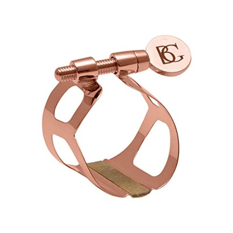 BG (ビージー) トラディション リガチャー ローズゴールド 逆締め 1つネジ バスクラリネット 用 L99