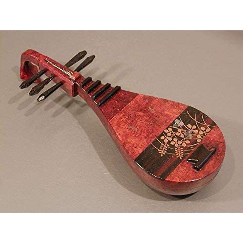 秋草蒔絵【 琵琶香合 中村孝也 28g 】1点1941年 加賀蒔絵 塗師(参州