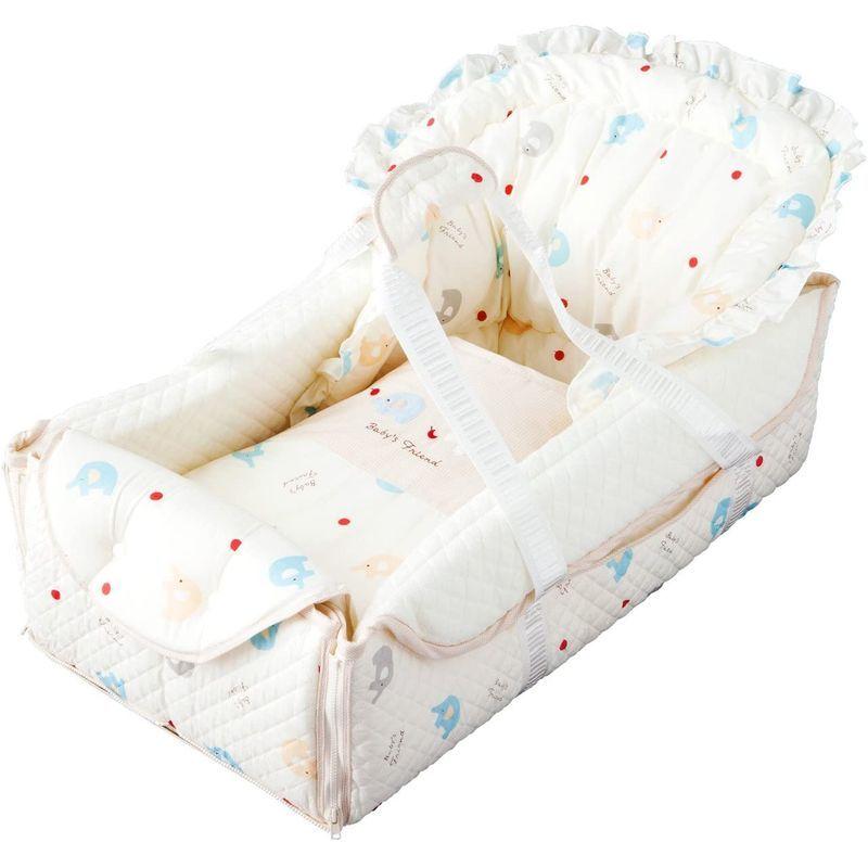 赤ちゃんの城 バッグdeクーファン ぞうさん アイボリー バッグdeクーファン ぞうさん アイボリー サイズ