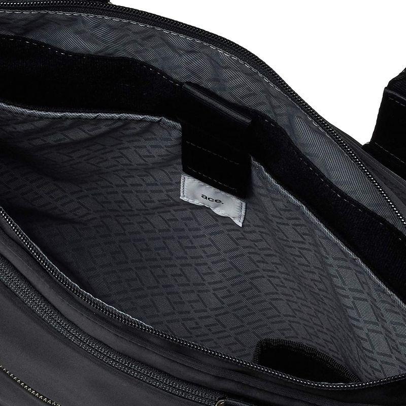 エースジーン ビジネスバッグ トート 13インチPC収納 A4 軽量 ボトルホルダー搭載 スリブライト 62521 メンズ ブラック ビジネスバッグ トート 13インチPC収納 A4 軽量 ボトルホルダー搭載 スリブライト メンズ ブラック