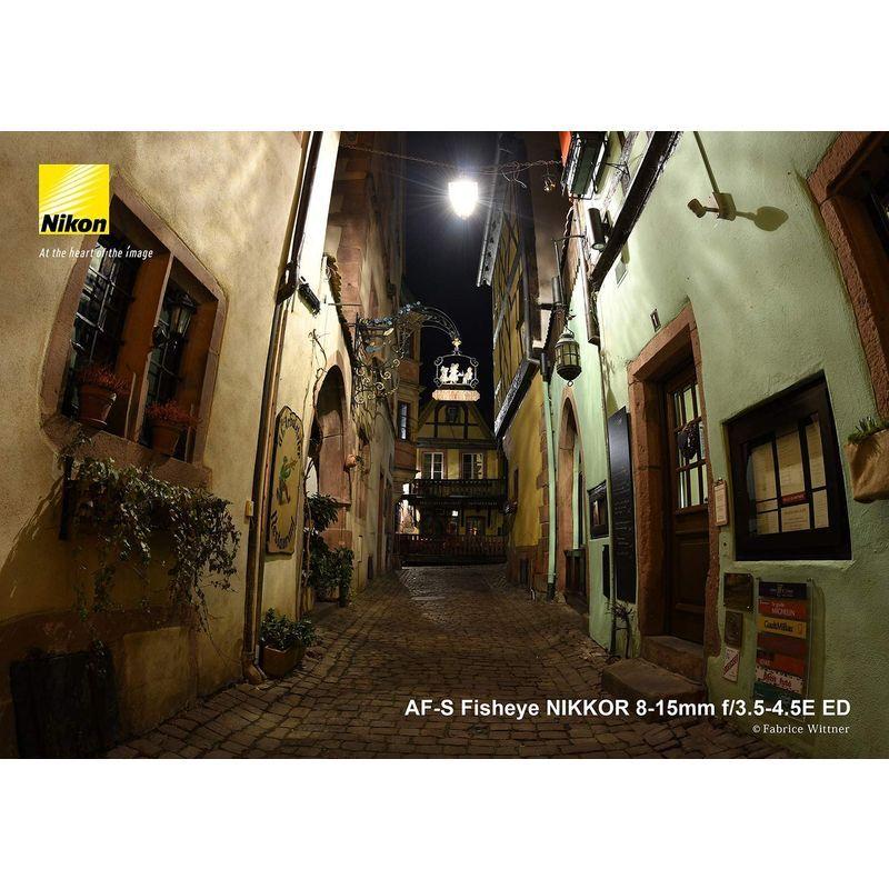 正規品 Nikon フィッシュアイズームレンズ AF-S Fisheye NIKKOR 8-15mm f/3.5-4.5E ED フルサイズ対応 【2677496335】(95775円)