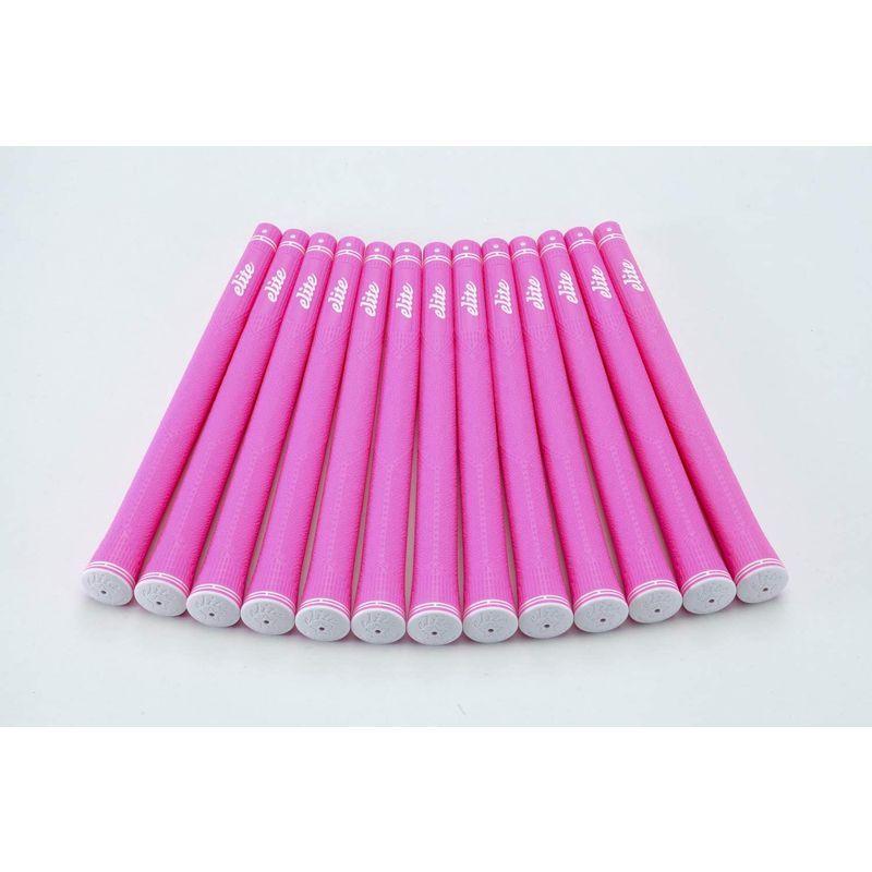 elitegrips (エリートグリップ) ゴルフ グリップ CX50 13本セット ディープピンク バックライン有り CX50 エリートグリップ ゴルフ グリップ 13本セット ディープピンク バックライン有り サイズ