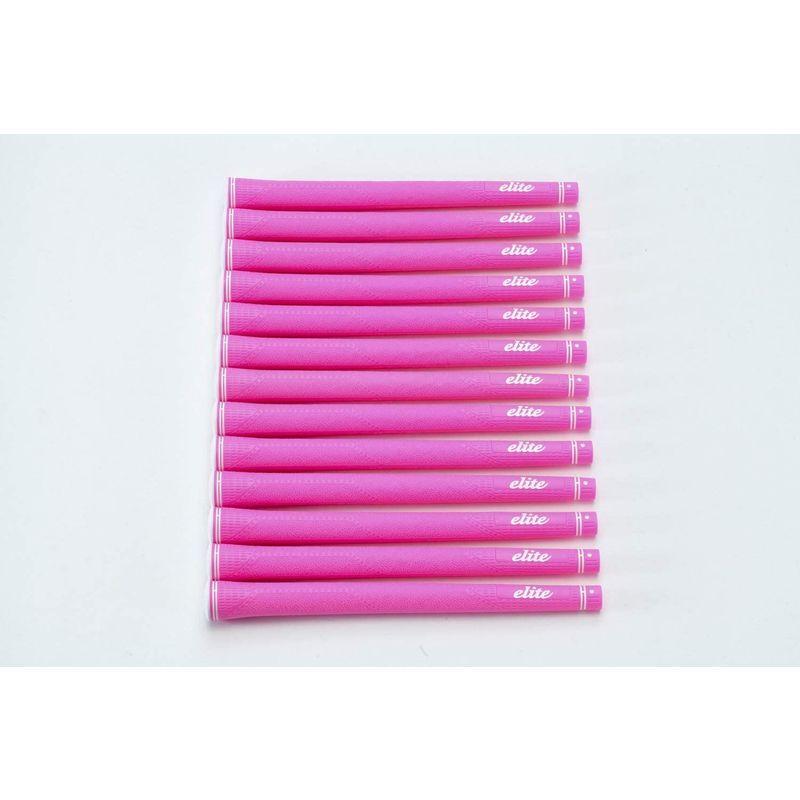 elitegrips (エリートグリップ) ゴルフ グリップ CX50 13本セット ディープピンク バックライン有り CX50 エリートグリップ ゴルフ グリップ 13本セット ディープピンク バックライン有り サイズ