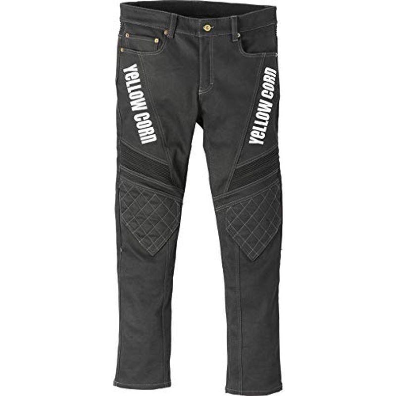 イエローコーン ウォームライディングパンツYRP-001BLACK/IVORY32