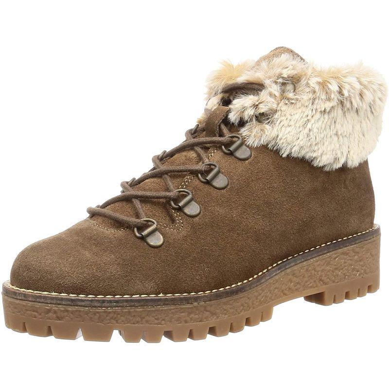 プーペ トレッキングブーツ ファーデザイン レディース TAUPE 24.0 cm cm トレッキングブーツ ファーデザイン レディース TAUPE スエード