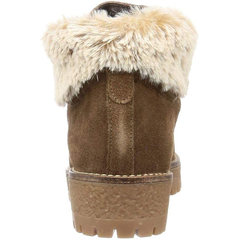 プーペ トレッキングブーツ ファーデザイン レディース TAUPE 24.0 cm cm トレッキングブーツ ファーデザイン レディース TAUPE スエード