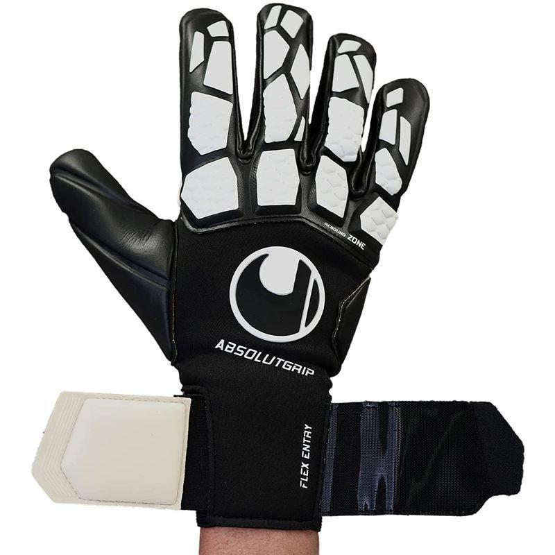 uhlsport (ウールシュポルト) 試合用 サッカー GK キーパーグローブ ハイパーアクト アブソルートグリップ ハーフネガティブ 1 ウールシュポルト 試合用 サッカー GK キーパーグローブ ハイパーアクト アブソルートグリップ ハーフネガティブ サイズ