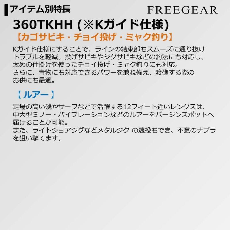 ダイワ(DAIWA) 21 フリーギア MX 360TKHH 号 DAIWA フリーギア MX 360TKHH ：3 ：2～