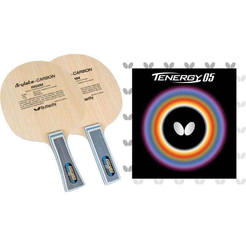 【正規販売店】 バタフライ(Butterfly) 卓球 ラケット ビスカリア シェークハンド 攻撃用 特殊素材入り フレア 30041 & 卓球 ラバー テ 【U2867760317】(15879円)