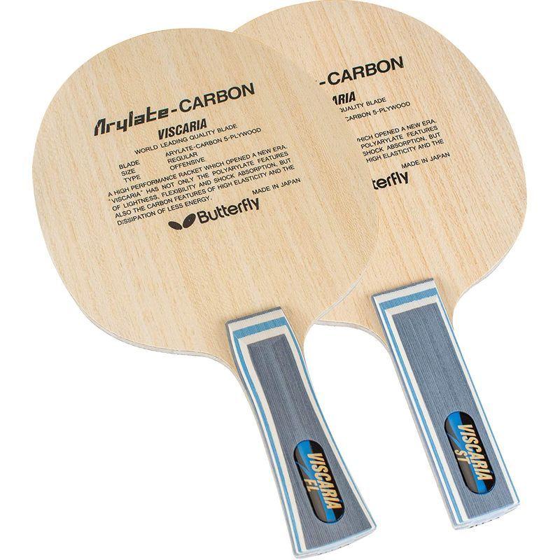 【正規販売店】 バタフライ(Butterfly) 卓球 ラケット ビスカリア シェークハンド 攻撃用 特殊素材入り フレア 30041 & 卓球 ラバー テ 【U2867760317】(15879円)