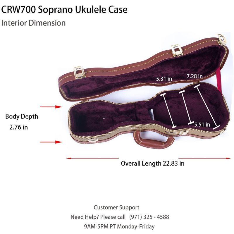 CROSSROCK (クロスロック) CRF1000SU Silver ファイバーグラス製 ソプラノウクレレ用ハードケース シルバーカラー クロスロック CRF1000SU Silver ファイバーグラス製 ソプラノウクレレ用ハードケース シルバーカラー