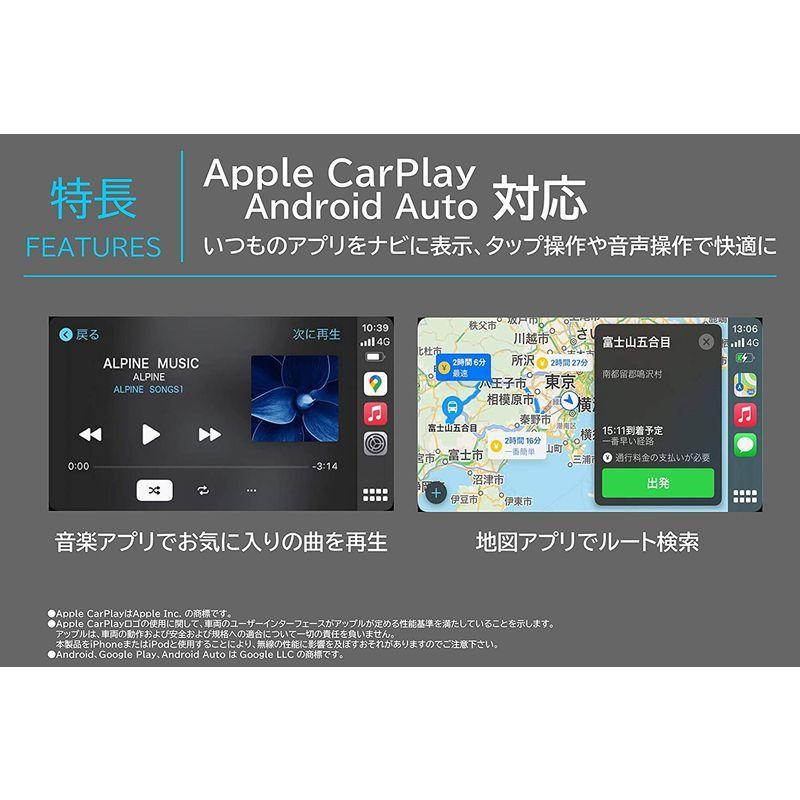 大人気 ALPINE(アルパイン) カーナビ 180mm2DIN 7型 7DNX2 【2027530600】(72526円)