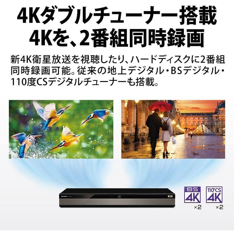 即購入可★ シャープ 3TB 3番組同時録画 4K ブルーレイレコーダー 4B-C30DT3 4K放送 W録画/長時間録画対応 【QGW1321866925】(47284円)