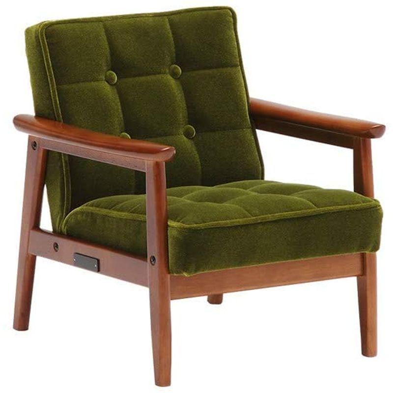 ローボード カリモク正規品 カリモク60 Kチェア ミニ モケットグリーン W36120QWK ソファー karimoku 【OCQ6793839639】(24302円)