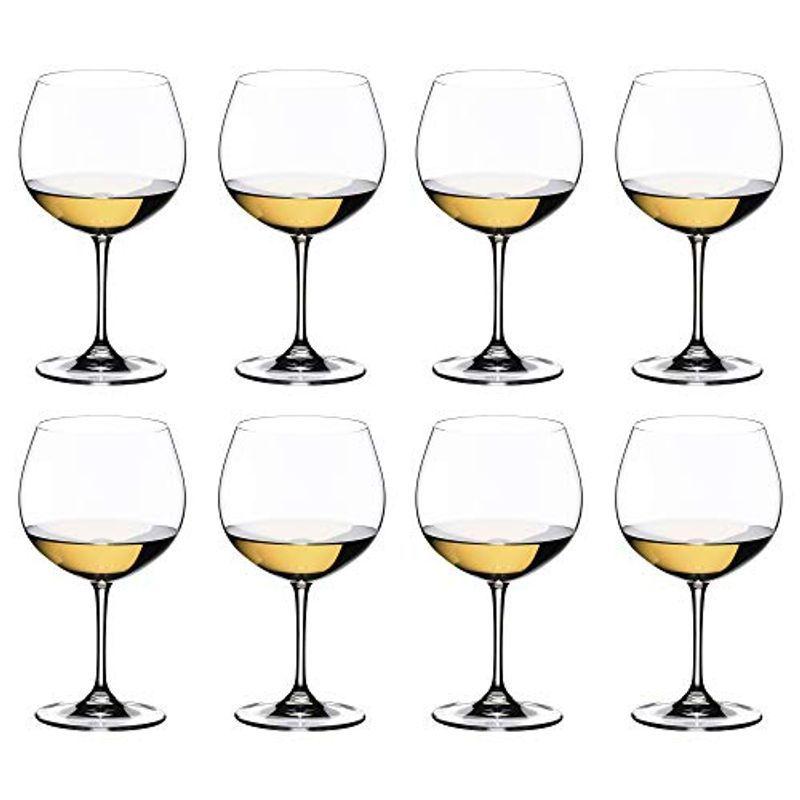 正規品 RIEDEL リーデル 白ワイン グラス 8個セット ヴィノム オークド・シャルドネ 600ml 6416/97-8