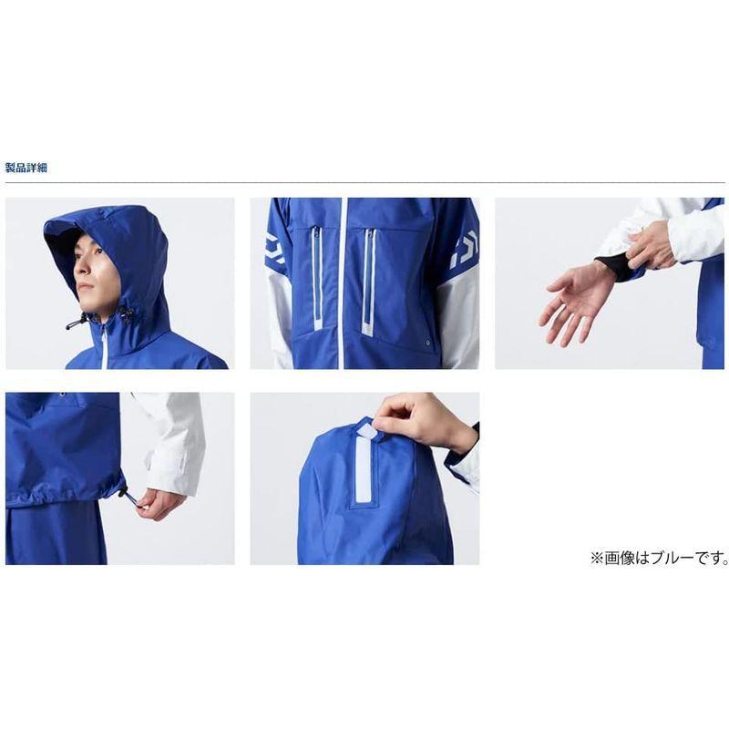 ダイワ(DAIWA) PVCオーシャンレインスーツ DR-9022 ブルー L DAIWA PVCオーシャンレインスーツ DR ブルー
