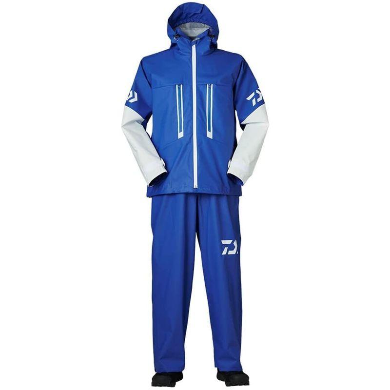 ダイワ(DAIWA) PVCオーシャンレインスーツ DR-9022 ブルー L DAIWA PVCオーシャンレインスーツ DR ブルー