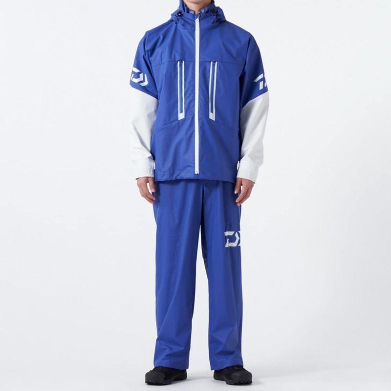 ダイワ(DAIWA) PVCオーシャンレインスーツ DR-9022 ブルー L DAIWA PVCオーシャンレインスーツ DR ブルー
