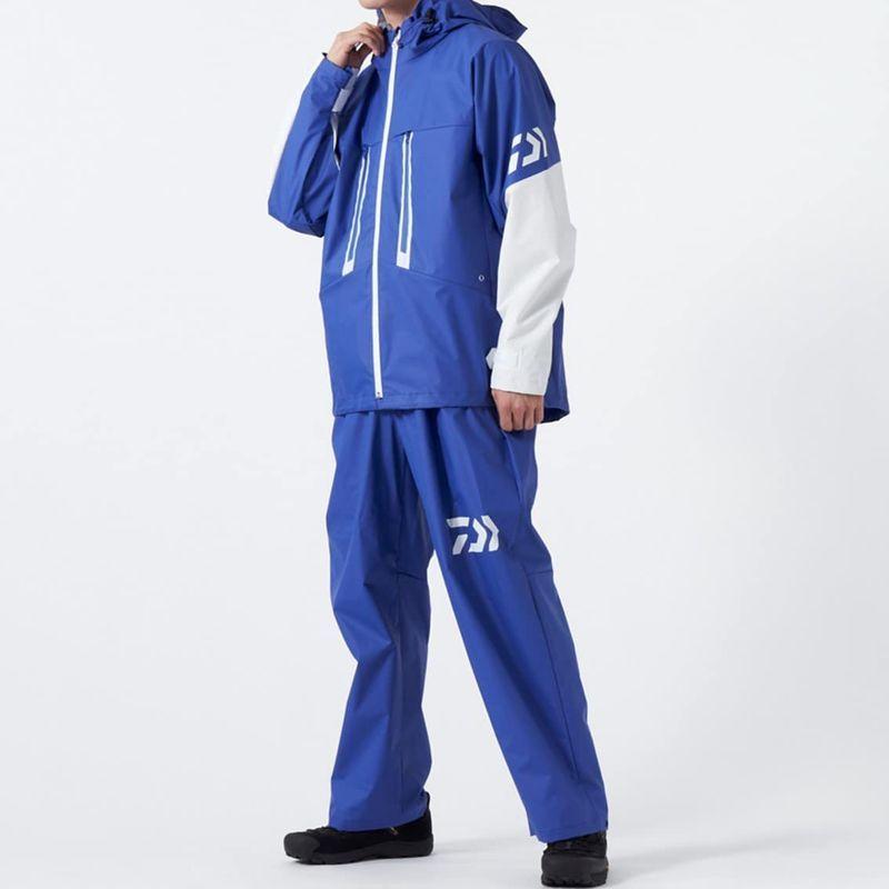 ダイワ(DAIWA) PVCオーシャンレインスーツ DR-9022 ブルー L DAIWA PVCオーシャンレインスーツ DR ブルー