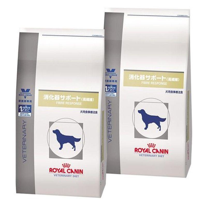 2袋セットロイヤルカナン 食事療法食 犬用 消化器サポート 高繊維 ドライ 8kg