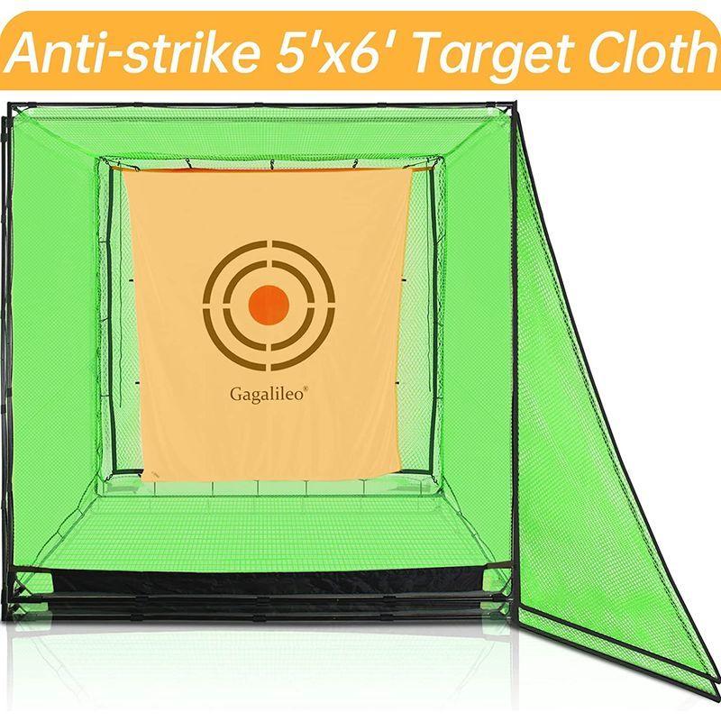 美品 Galileo ゴルフネット ヒッティング ケージ 練習 ドライビングネット 屋内 屋外 高衝撃 ダブルバックストップ ターゲットトレーニン 【1520489168】(54389円)
