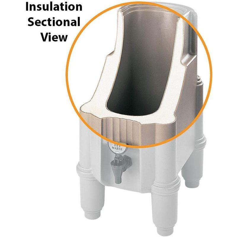 【日本未発売】 CAMBRO(キャンブロ) カムサーバー ブラック CSR5 ポリエチレン アメリカ FKM029A 【HOV1354095612】(48437円)