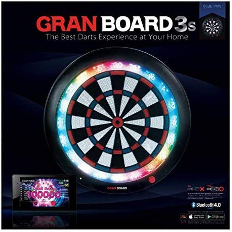 期間限定特価品ダーツボード GRANBOARD3s ブルー セット ダーツ