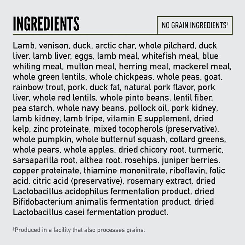 Orijen(オリジン) ドッグフード ツンドラドッグ 11.4グラム (x 1) オリジン ドッグフード ツンドラドッグ 4グラム
