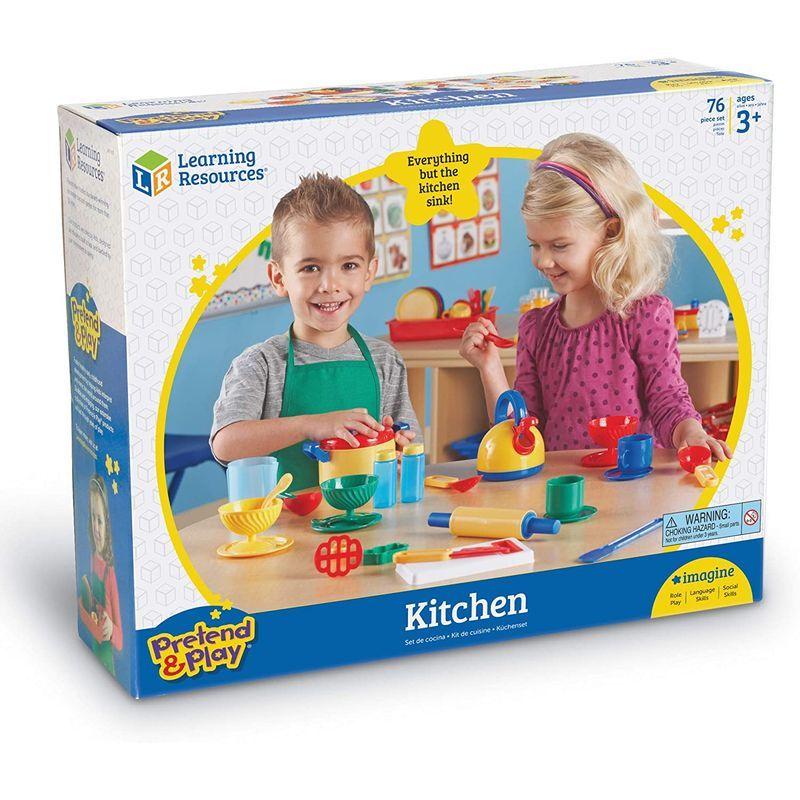 【タイムセール】 ラーニング リソーシズ(Learning Resources) ままごと お母さんごっこ キッチンセット LER9157 【1877247336】(10395円)