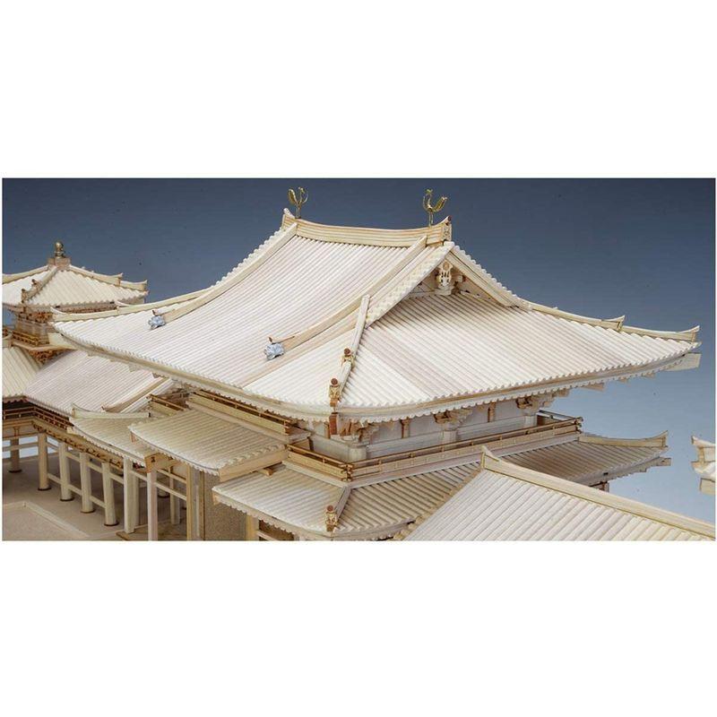 【値下げ・名盤】 ウッディジョー 1/75 平等院 鳳凰堂 木製模型 組み立てキット 【7953689933】(28451円)