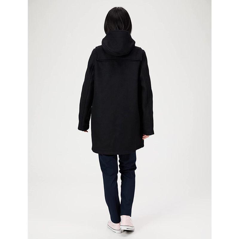 ロンドントラディション 公式英国製ロングダッフルコート Rina レディース Black BW L 5cm 肩幅 袖丈 身幅 着丈 公式英国製ロングダッフルコート Rina レディース Black BW 63cm 65cm 87cm ウール ポリエステル ポリアミド アクリル