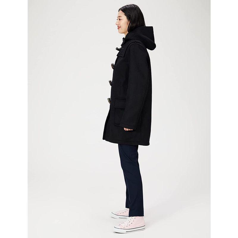 ロンドントラディション 公式英国製ロングダッフルコート Rina レディース Black BW L 5cm 肩幅 袖丈 身幅 着丈 公式英国製ロングダッフルコート Rina レディース Black BW 63cm 65cm 87cm ウール ポリエステル ポリアミド アクリル