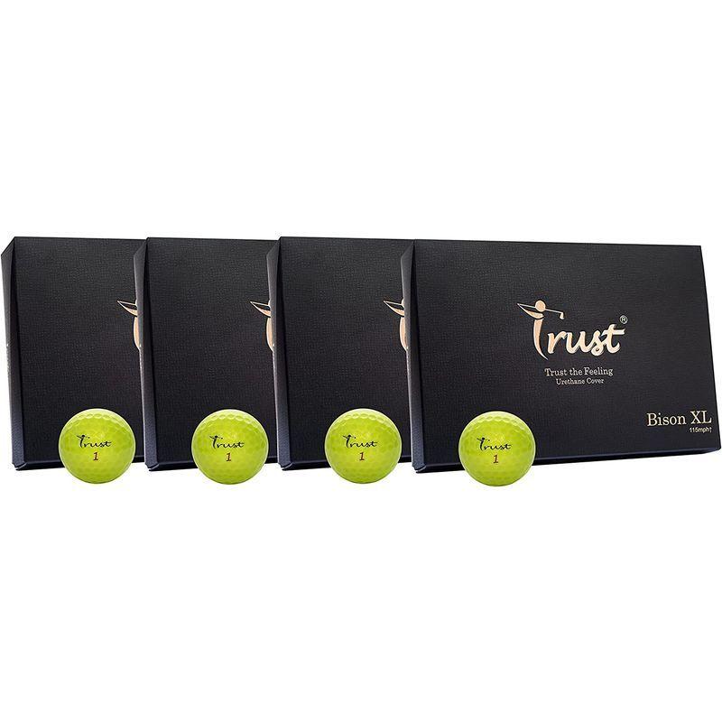 TrustトラストゴルフボールBison-XLウレタンカバー 3ピースリアクティブコア(ツアー系) ヘッドスピード50m/s以上 Bison ／ XLウレタンカバー 3ピースリアクティブコア ツアー系 ヘッドスピード50m/s以上 Bison