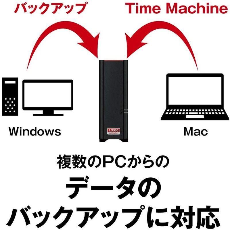 BUFFALO NAS スマホ/タブレット/PC対応/ブラック ネットワークHDD 3TB LS510D0301G 同時アクセスでも快適な高 3TB 64/32 NAS スマホ/タブレット/PC対応/ブラック ネットワークHDD LS510D0301G 同時アクセスでも快適な高 サイズ Mac 以降