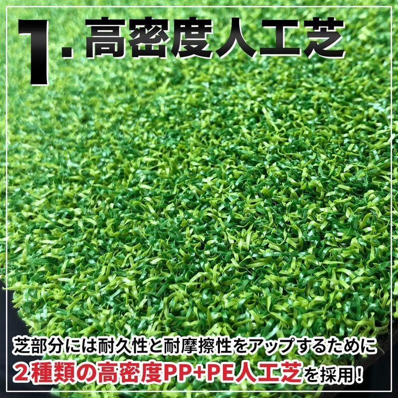 GolfStyle ゴルフマット 大型 PGAプロ監修モデル 100×150cm ゴルフ 練習 マット 素振り スイング 練習用 屋外用 人 ゴルフマット 大型 PGAプロ監修モデル 100×150cm ゴルフ 練習 マット 素振り スイング 練習用 屋外用 人 　 サイズ