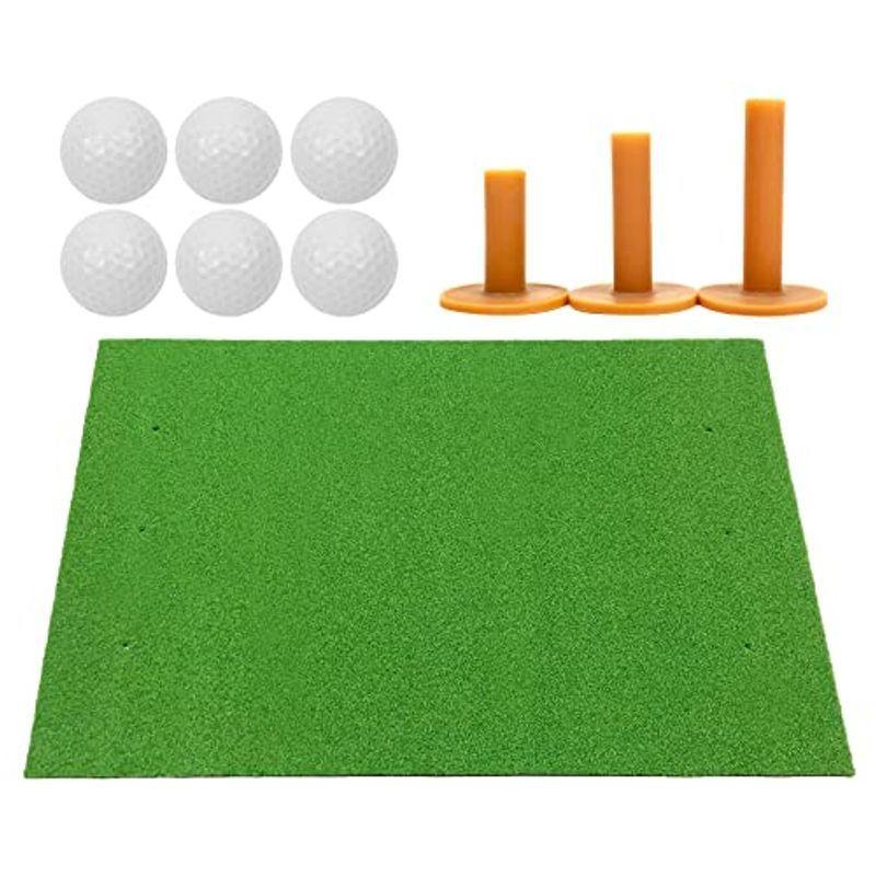 GolfStyle ゴルフマット 大型 PGAプロ監修モデル 100×150cm ゴルフ 練習 マット 素振り スイング 練習用 屋外用 人