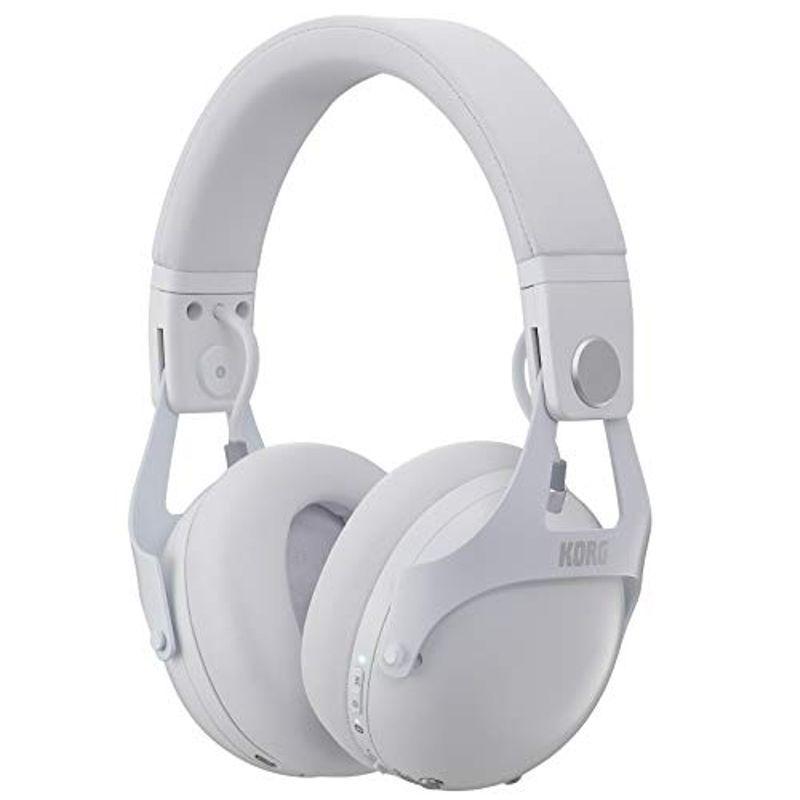 KORG ノイズキャンセリング DJヘッドホン NC-Q1 WH ホワイト ワイヤレス Bluetooth Googleアシスタント Sir