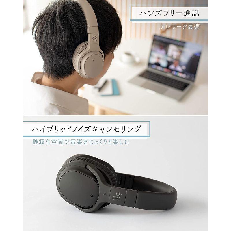 ag WHP01K AG-WHP01K ワイヤレス ヘッドホン Bluetooth ノイズキャンセリング ノイキャン ANC マイク付き（ダ WHP01K AG ワイヤレス ヘッドホン Bluetooth ノイズキャンセリング ノイキャン ANC マイク付き ダ